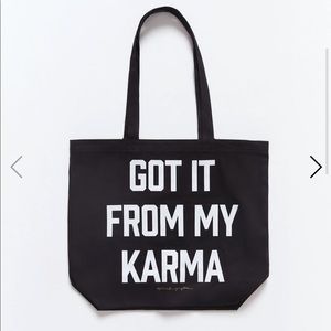 NWT Spiritual Gangster Karma Tote